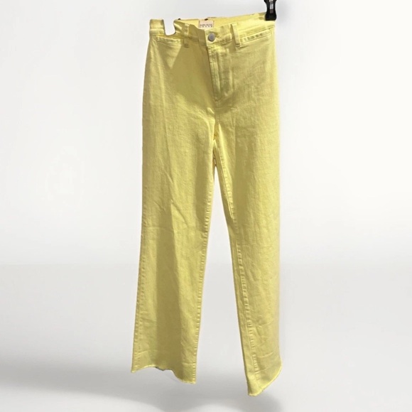 Alice + Olivia Denim - Alice+Olivia Yellow Straight Leg Jeans- size 28